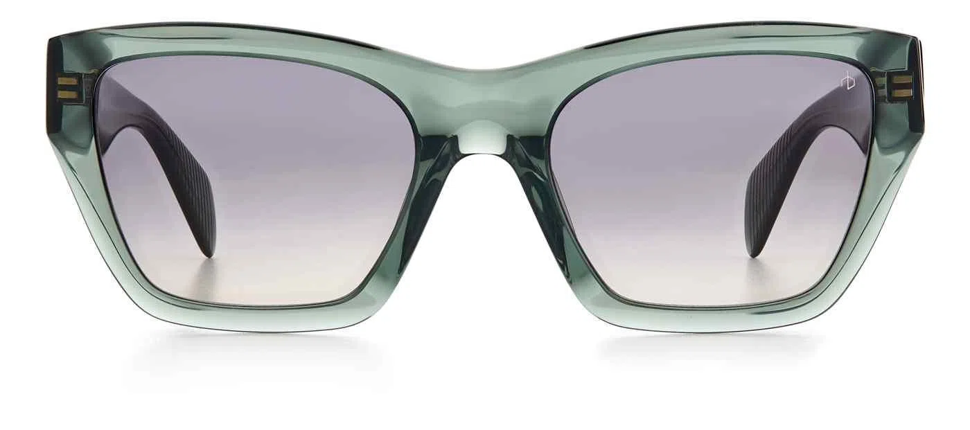 Rag & Bone 1046 Sunglasses - Green - view 3